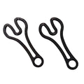 2Pcs Shopping Cart Token Keychain – Reusable Trolley Coin Tool