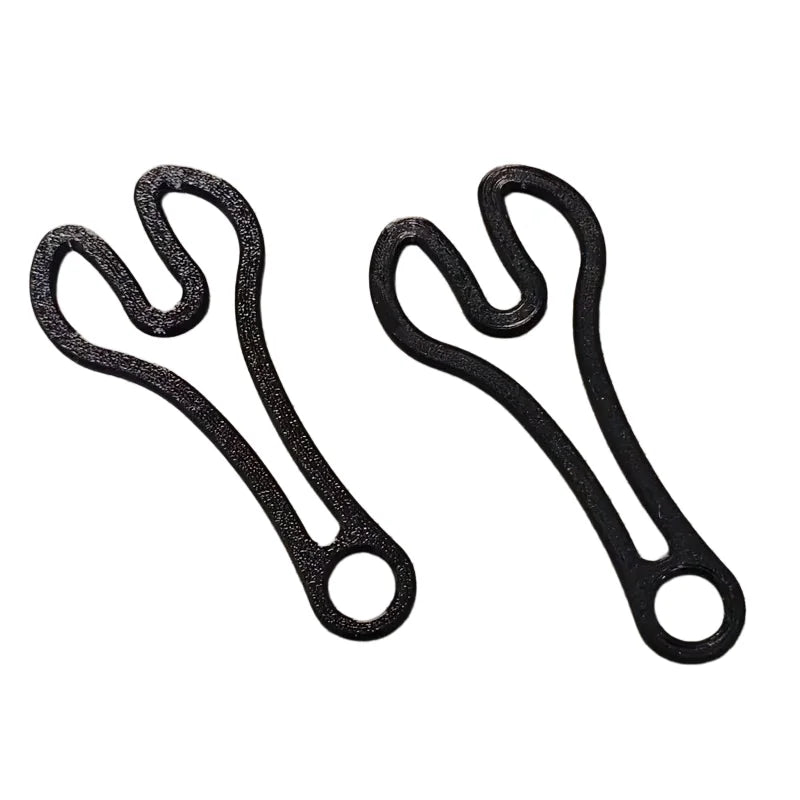 2Pcs Shopping Cart Token Keychain – Reusable Trolley Coin Tool