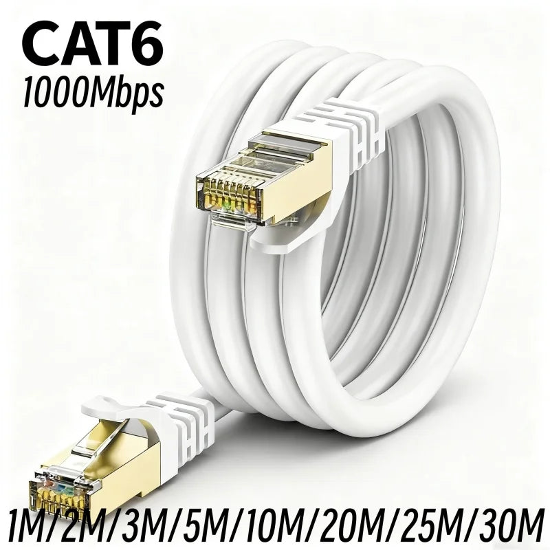 Cat 6 Ethernet Cable 1000Mbps LAN Network Cable | Nixie