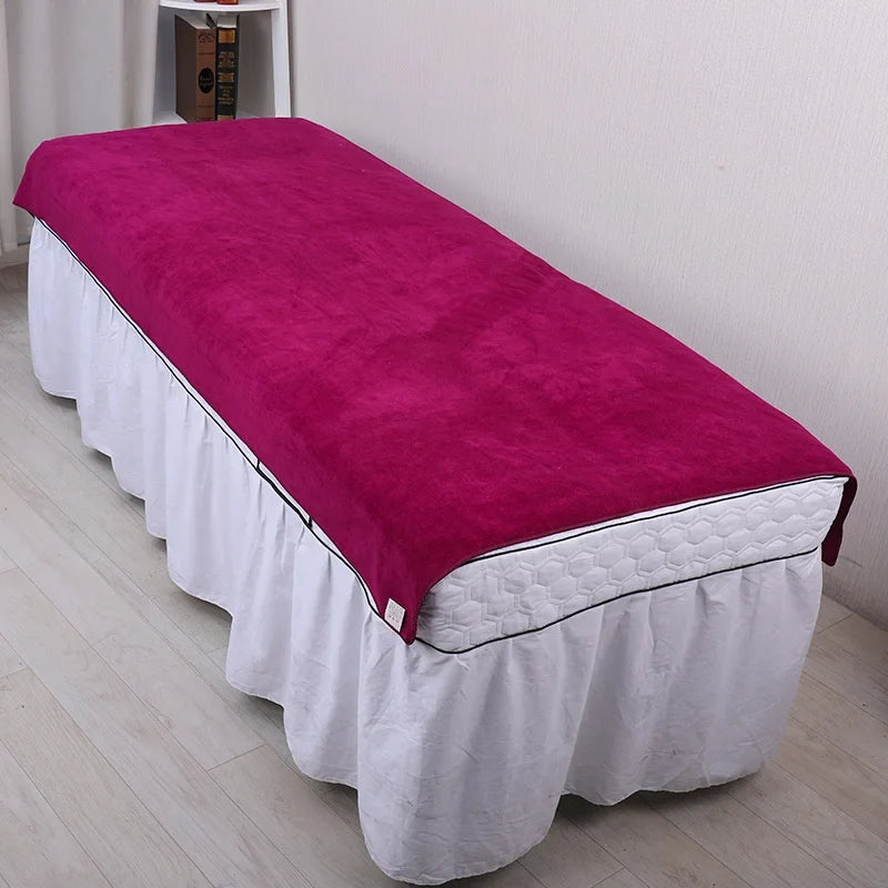 Large Microfiber Bath Towels – Salon & Massage Blanket