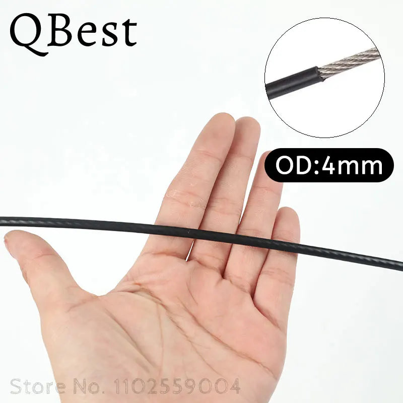 PVC Coated Stainless Steel Wire Rope Cable 20M 30M 50M
