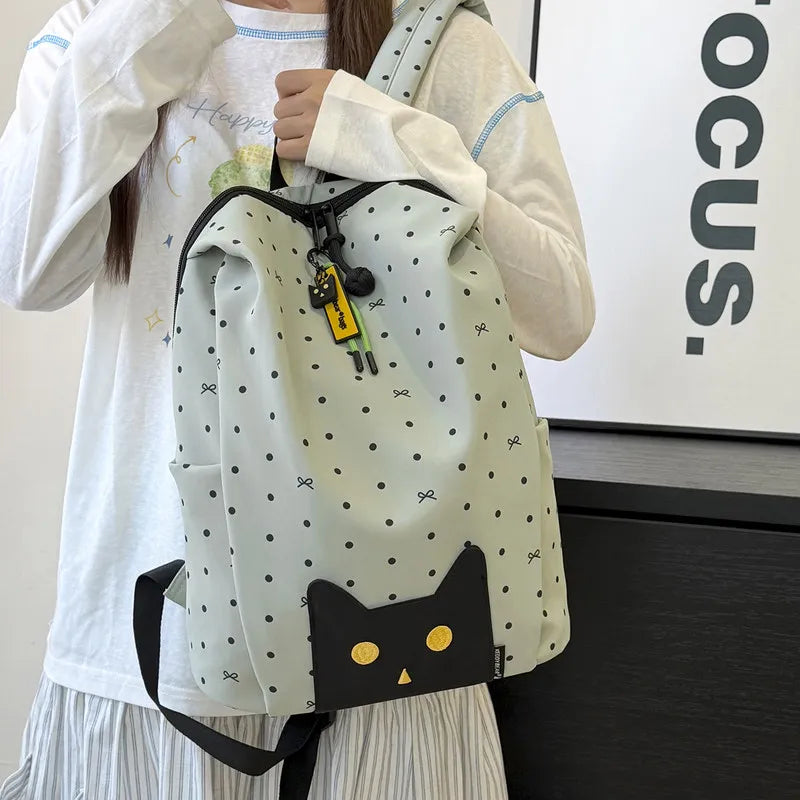 Women's Large Capacity Minimalist Backpack – Korean Style