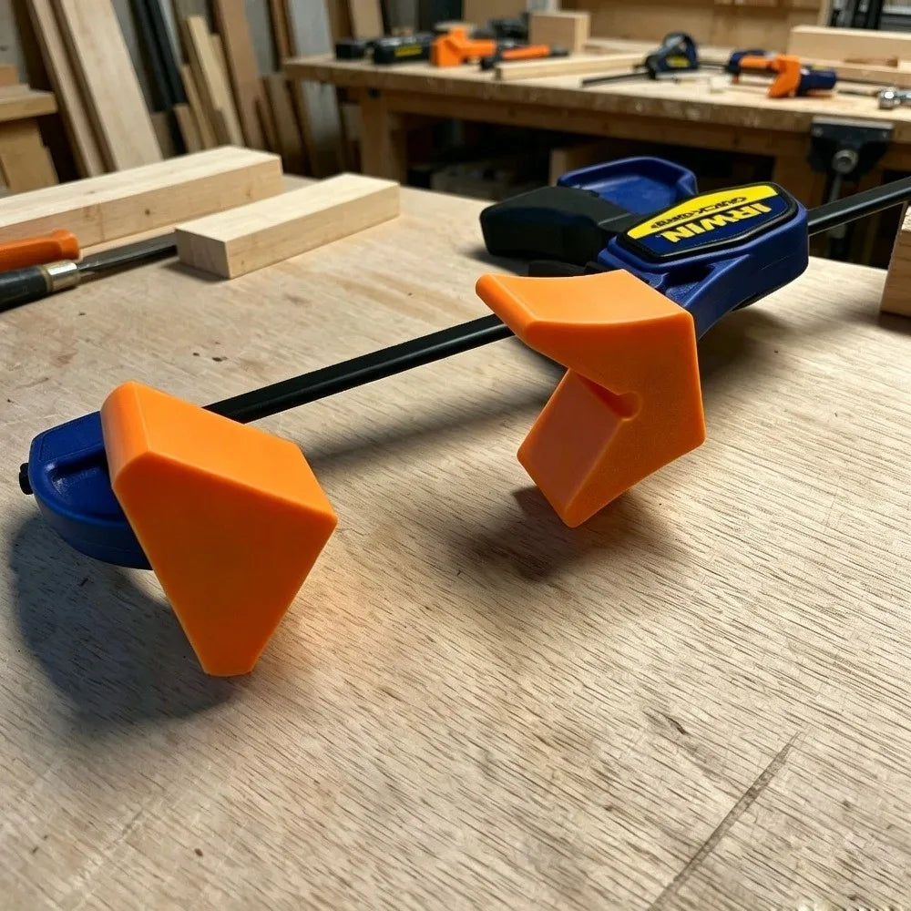 Woodworking Quick Clamp Adapter Set – 90° Corner Grip Tool