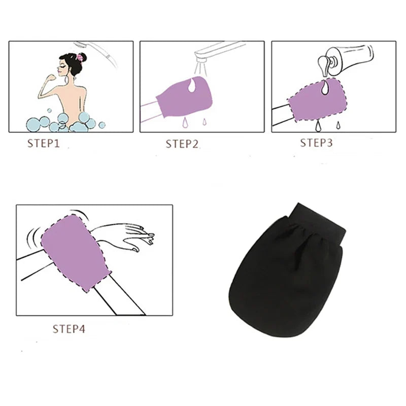 Hammam Exfoliating Scrub Mitt – Double-Sided Magic Peeling Glove