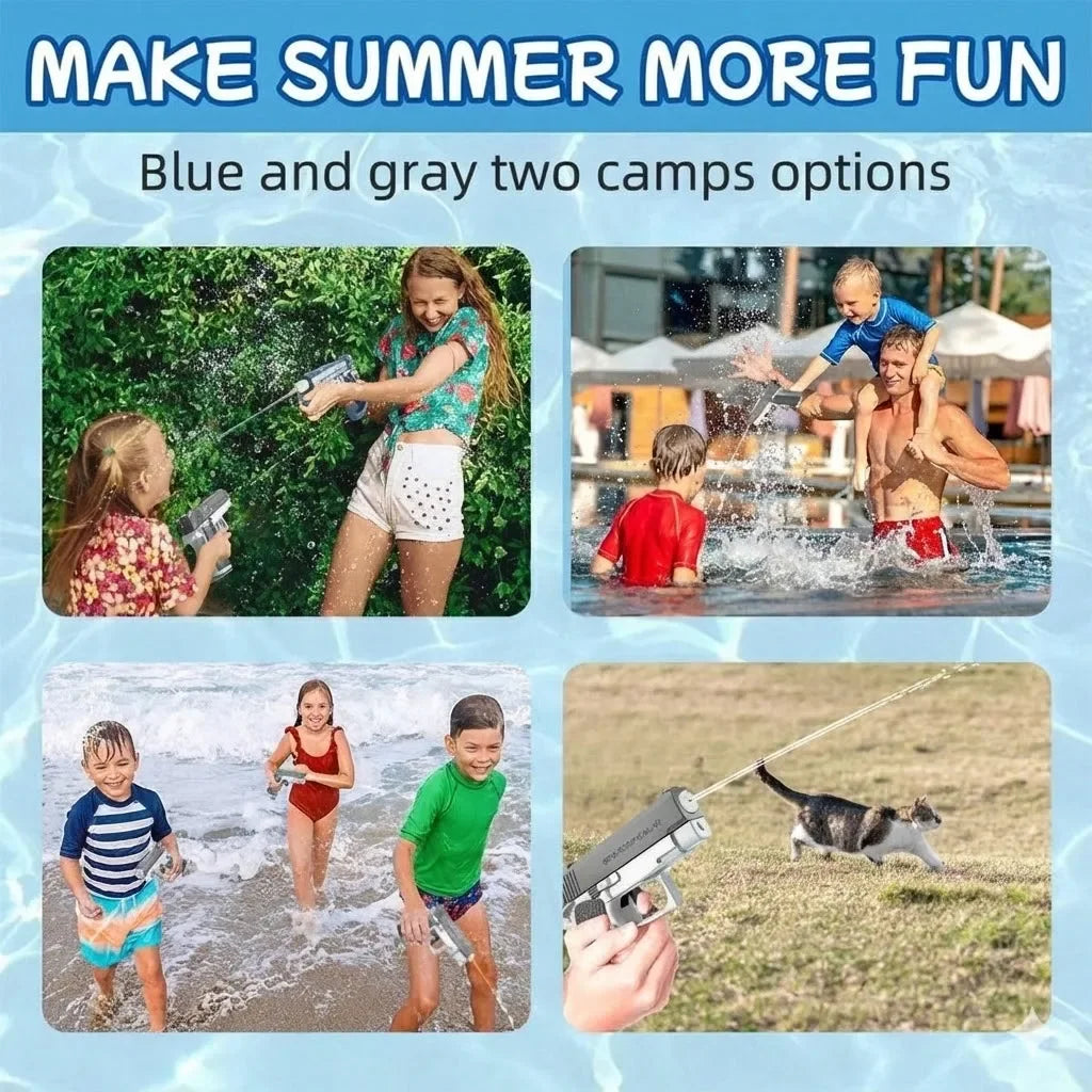 Water Gun Squirt Pistol – Pool Beach Summer Toy for Kids