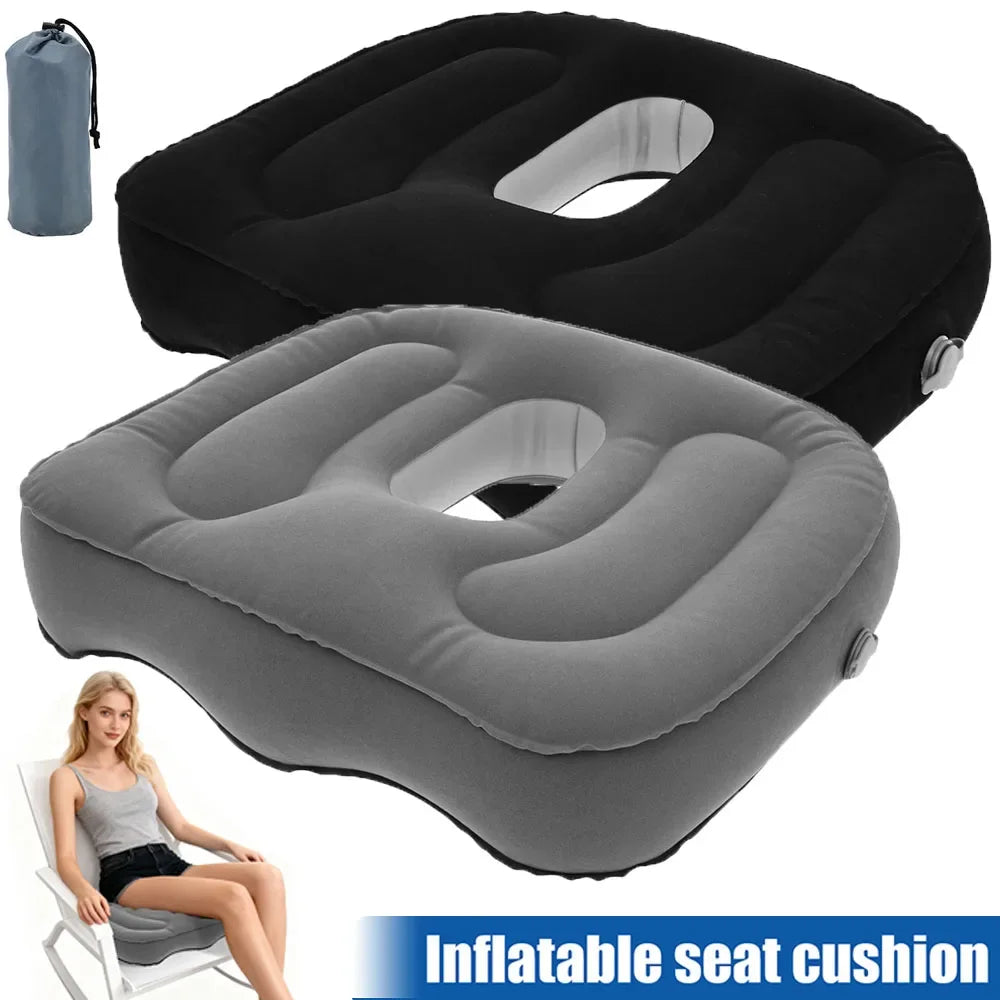 Inflatable Seat Cushion – Portable Ergonomic Support Cushion