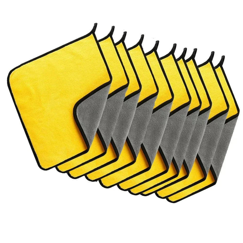 Nixie Microfiber Car Detailing Towels 12x12 – 3/5/10 Pack