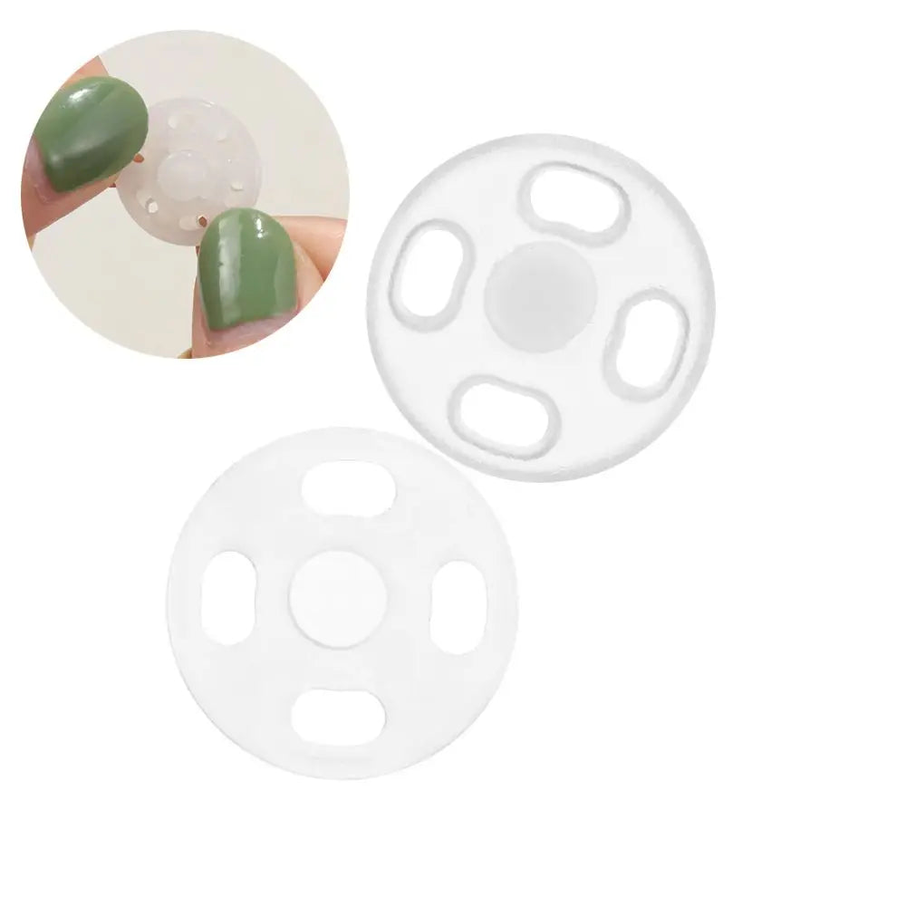 100pcs ABS Plastic Snap Fasteners Press Stud Sewing Buttons