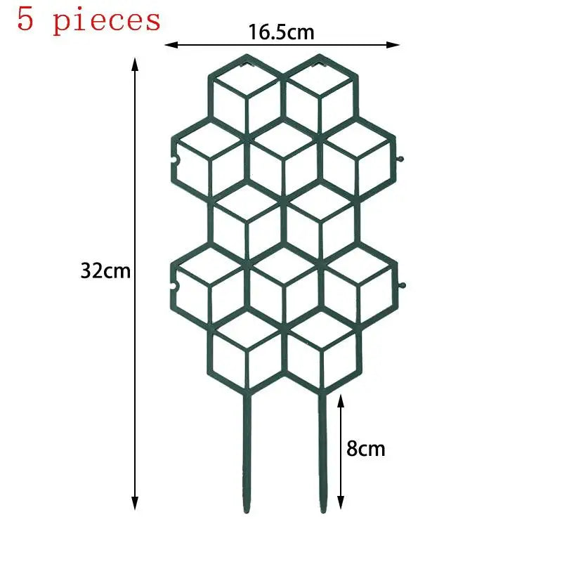 Honeycomb Plant Trellis Plastic Support for Climbing Vines 1-5Pcs