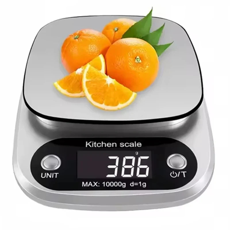 10kg Digital Kitchen Scale – LCD Food, Coffee & Baking Scale