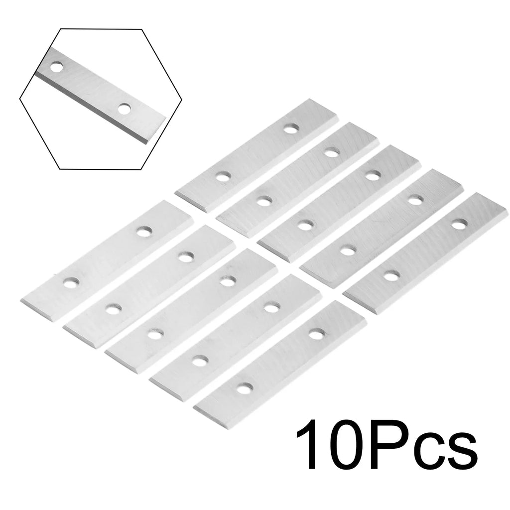 DAZZLEEX 10pc Carbide Scraper Blades 60x12x1.5mm
