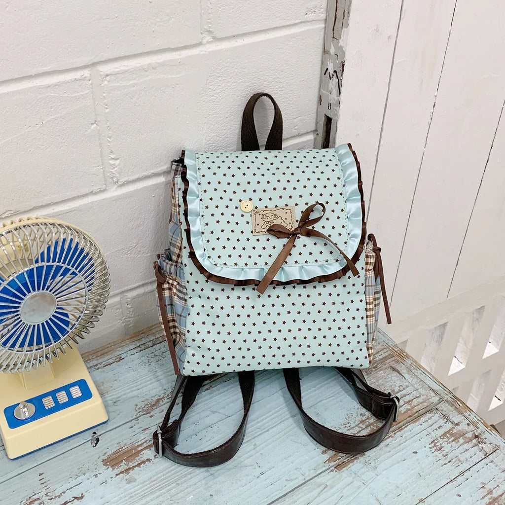Cute Girls' Puppy Doll School Backpack – Lolita Nylon Bag