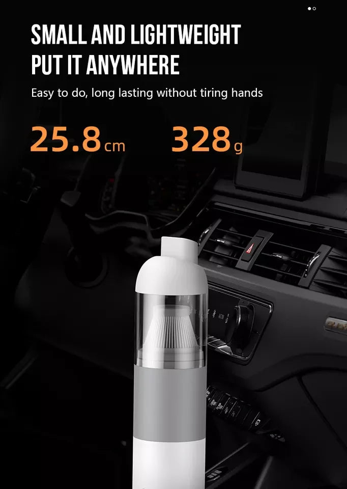 Handheld Car & Home Vacuum Cleaner – 6000Pa 120W Portable