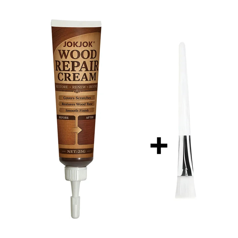 Wood Color Repair Paste – Scratch & Chip Filler for Furniture