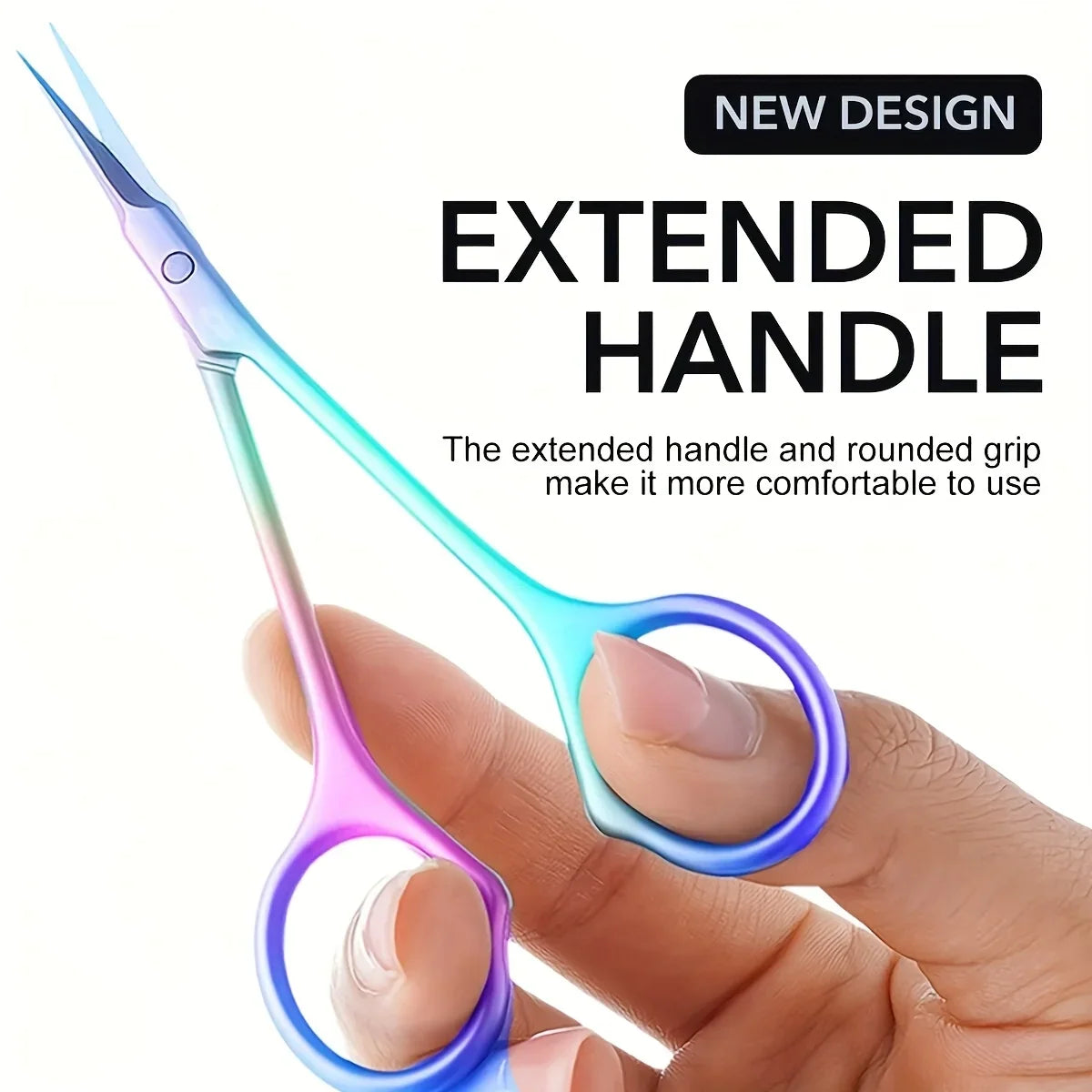 Stainless Steel Cuticle Scissors – Nail & Dead Skin Care Tool