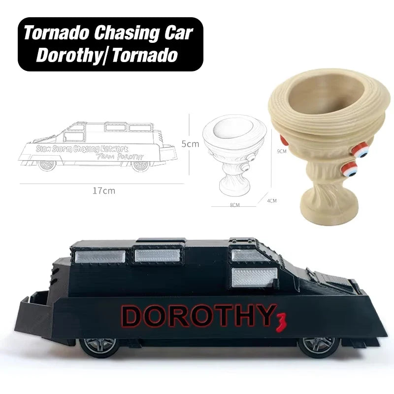 Dorothy Storm Chaser Tornado Intercept Vehicle Collectible Model
