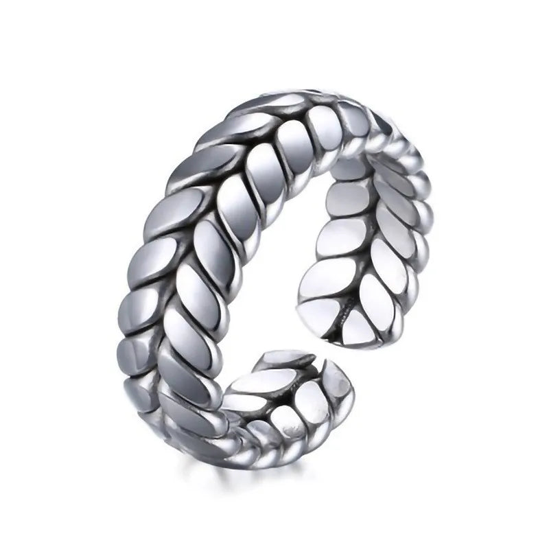 Vintage Punk Dragon Snake Tiger Adjustable Ring | Unisex