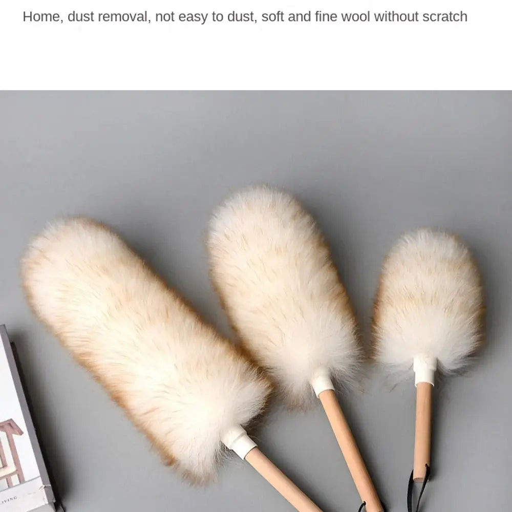 Washable Wool Microfiber Duster – Home Dust Brush | Nixie