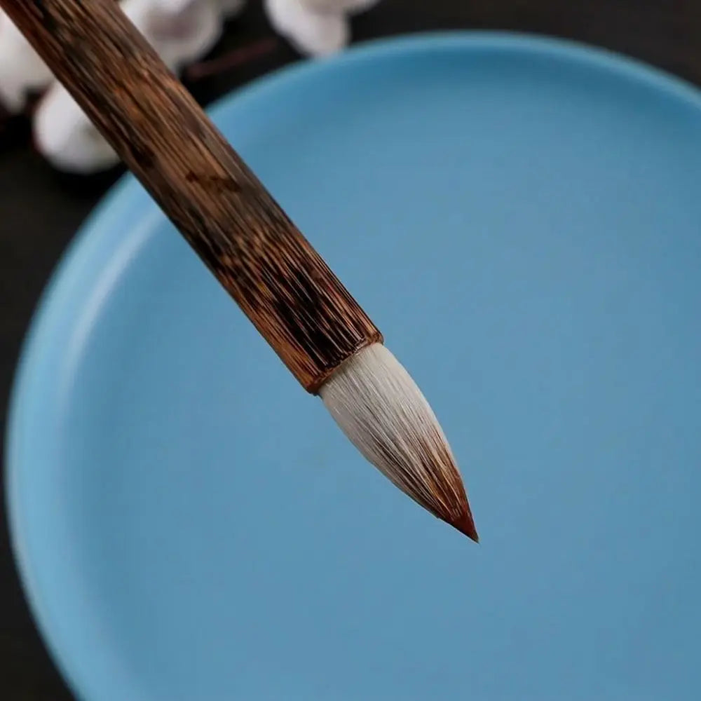 Mixed Hair Chinese Calligraphy Brush Fine Point Ink Pen – Beige