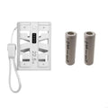 10000mAh Fast Charging Power Bank with Replaceable Batteries