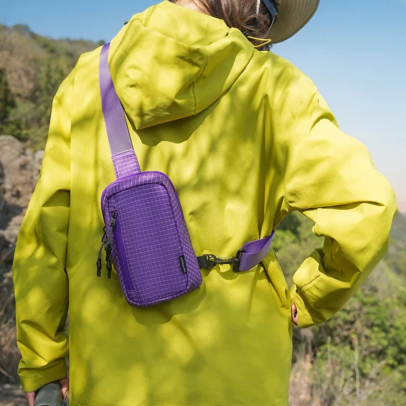 Nixie Mini Chest Crossbody Bag – Lightweight Unisex Sport Bag