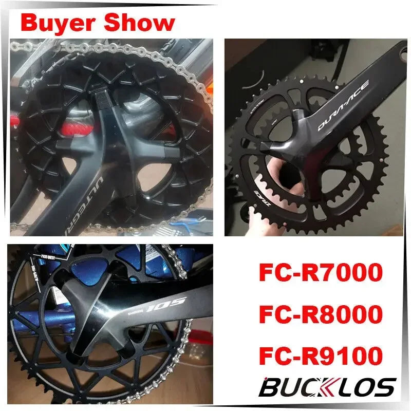 BUCKLOS 7075AL Chainring Bolts – Shimano R7000 R8000 R9100