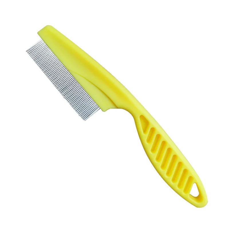 Stainless Steel Flea & Shedding Comb for Dogs & Cats