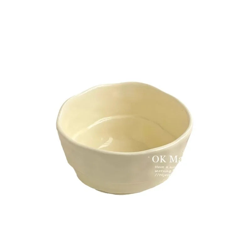 Cute Ceramic Bowl – Nordic Rice, Salad & Breakfast Bowl