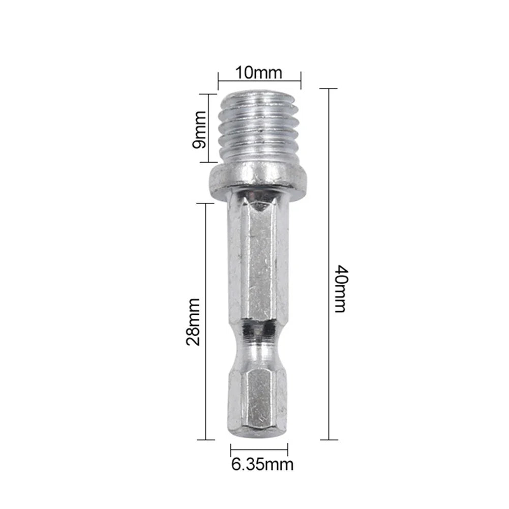 1/4" Hex Shank M10 Connecting Rod Drill Adapter – 2 Pack