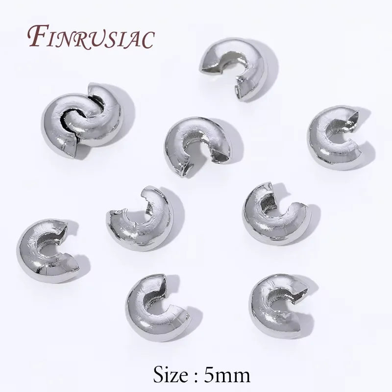 18K Gold Plated End Caps & U-Shape Wire Protectors | Jewelry