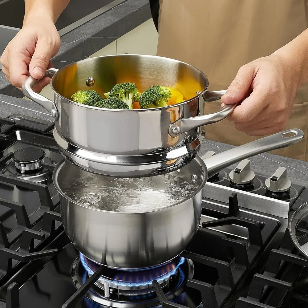 KOCH SYSTEME CS 10-Pc Stainless Steel Cookware Set | Induction
