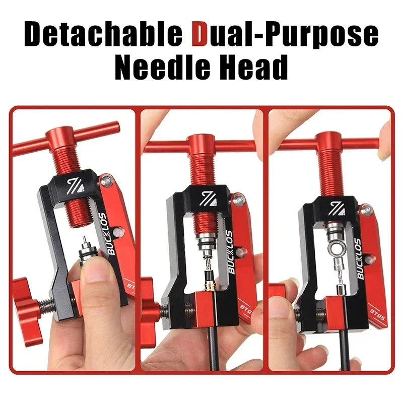2-in-1 Bike Hydraulic Brake Hose Cutter & Olive Insert Tool