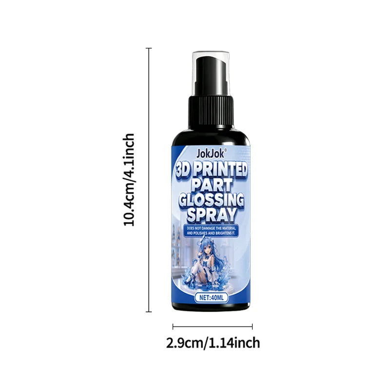 3D Print Polishing Spray – Gloss Finish PLA ABS PETG Models