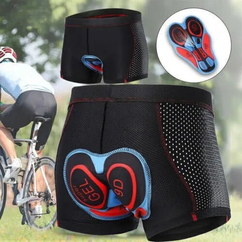 Men's Gel Pad MTB Cycling Shorts – Breathable Bike Underwear