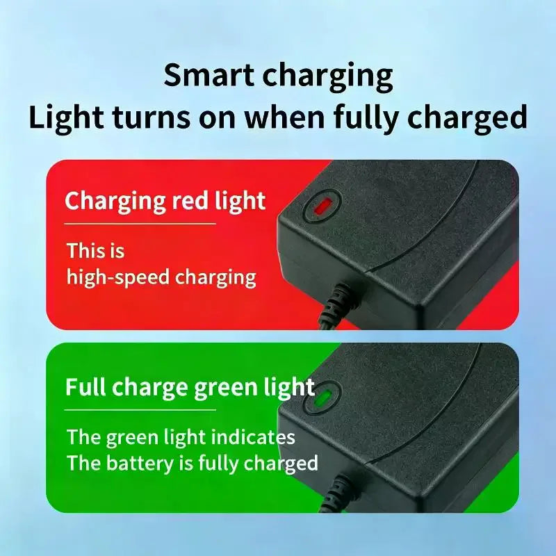 21V Smart Fast Charger for Cordless Drill & Power Tool Batteries