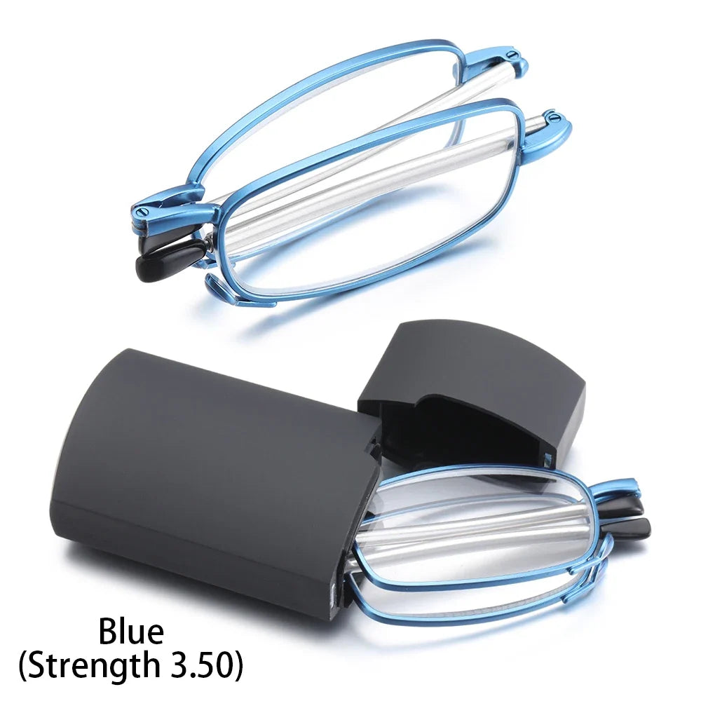 KLASSNUM Folding Reading Glasses +1.0–+4.0 | Unisex with Case