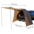 Waterproof SUV Trunk Tent – Portable Tailgate Awning Camping