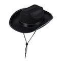 Wide Brim Western Cowboy Hat – Unisex Costume & Photo Prop