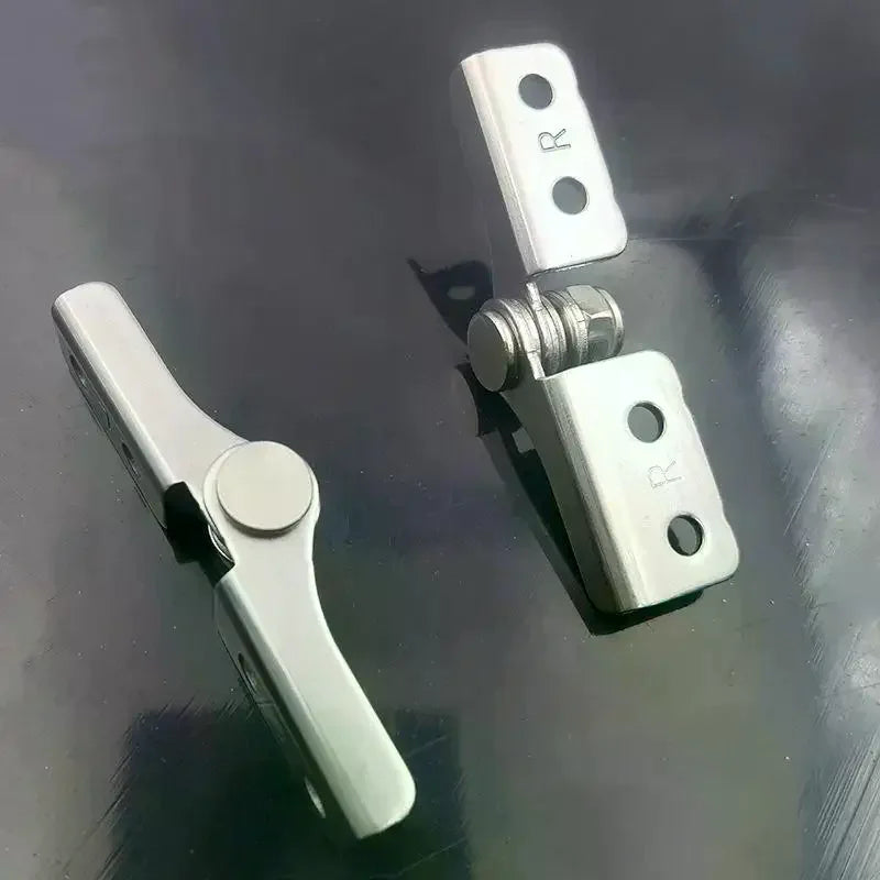 304 Stainless Steel Frameless Hinge | Adjustable Damping