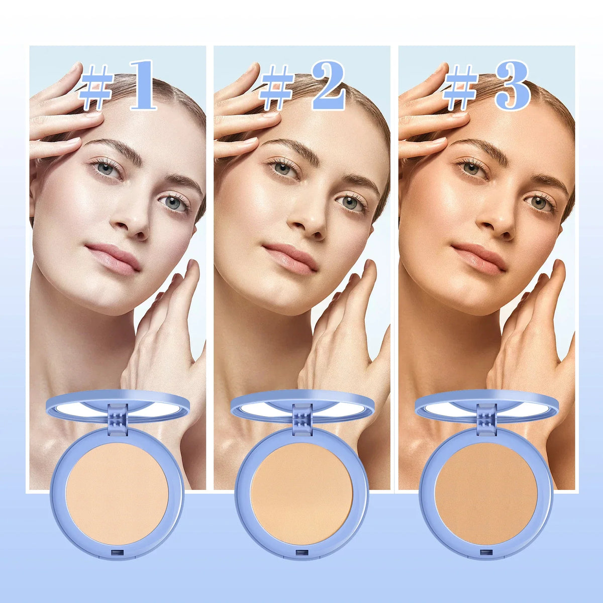 OUHOE Matte Face Setting Powder – Oil Control & Invisible Pores