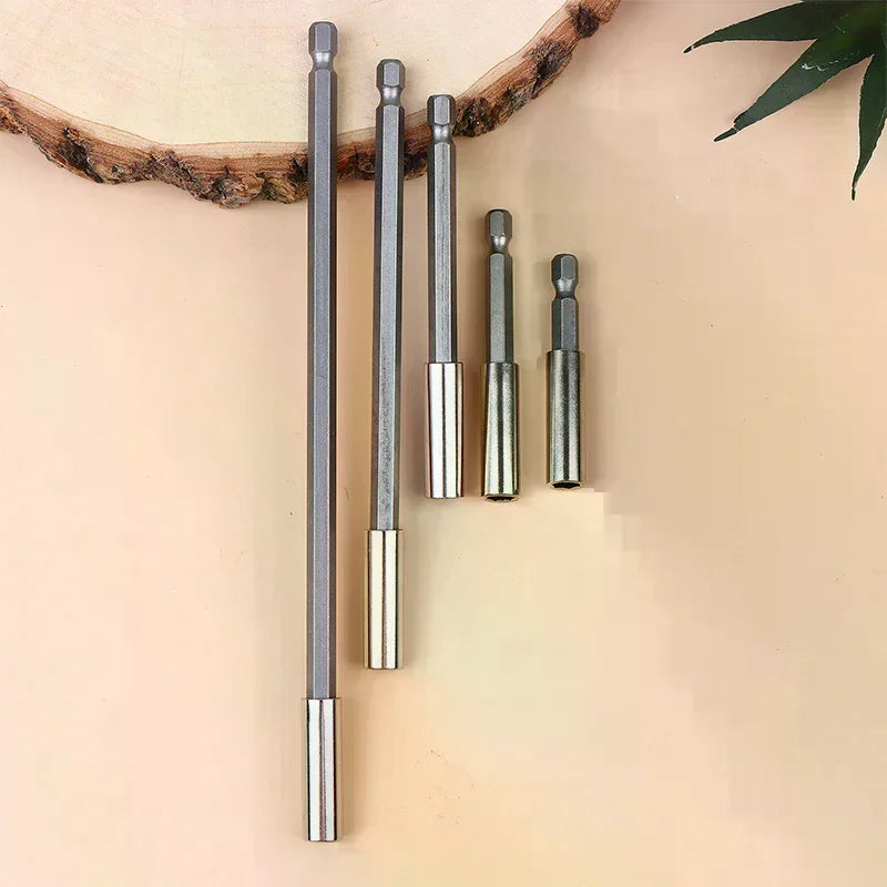 Magnetic Hex Shank Bit Extension Adapter – Power Drill 60–200mm