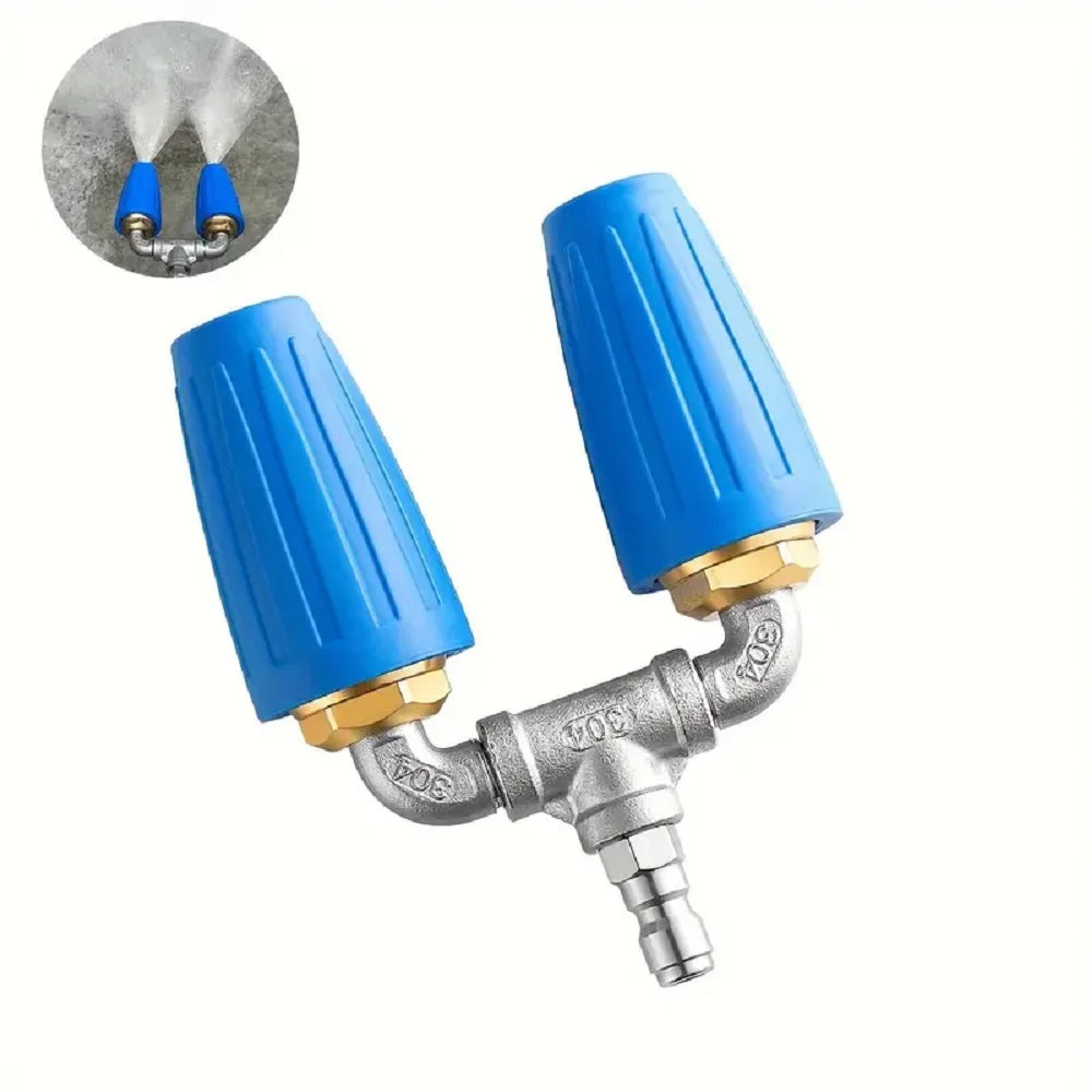 Turbo Aluminum Swivel Nozzle for High Pressure Washers | CE