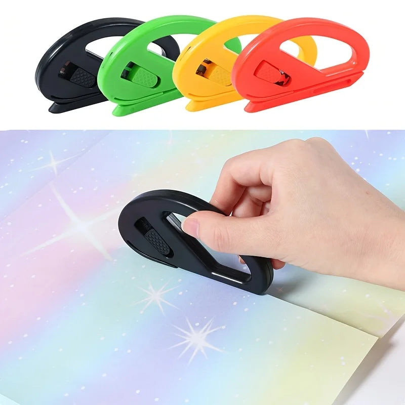 Mini Zinc Alloy Sliding Paper Cutter – Gift Wrap Tool