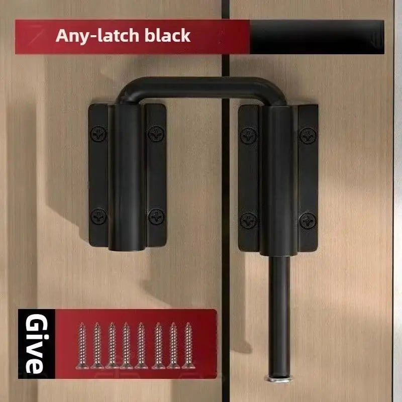 Stainless Steel Door Latch Lock 90/180° Gate Bolt Hardware