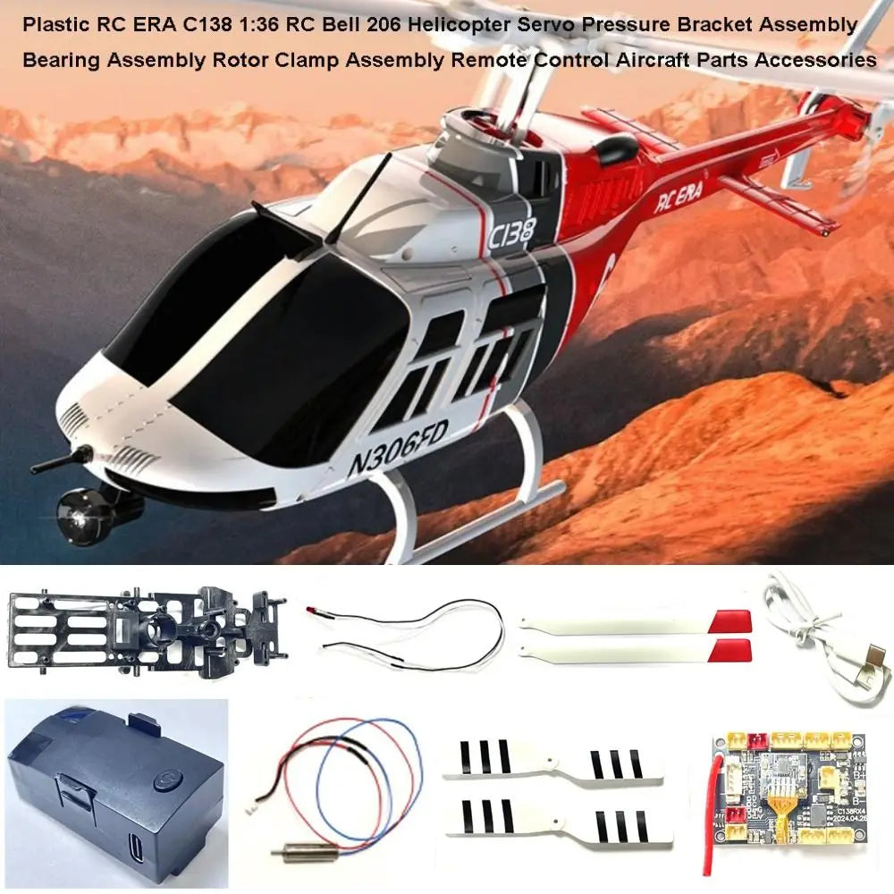 ERA C138 1:36 RC Bell 206 Helicopter Parts & Accessories