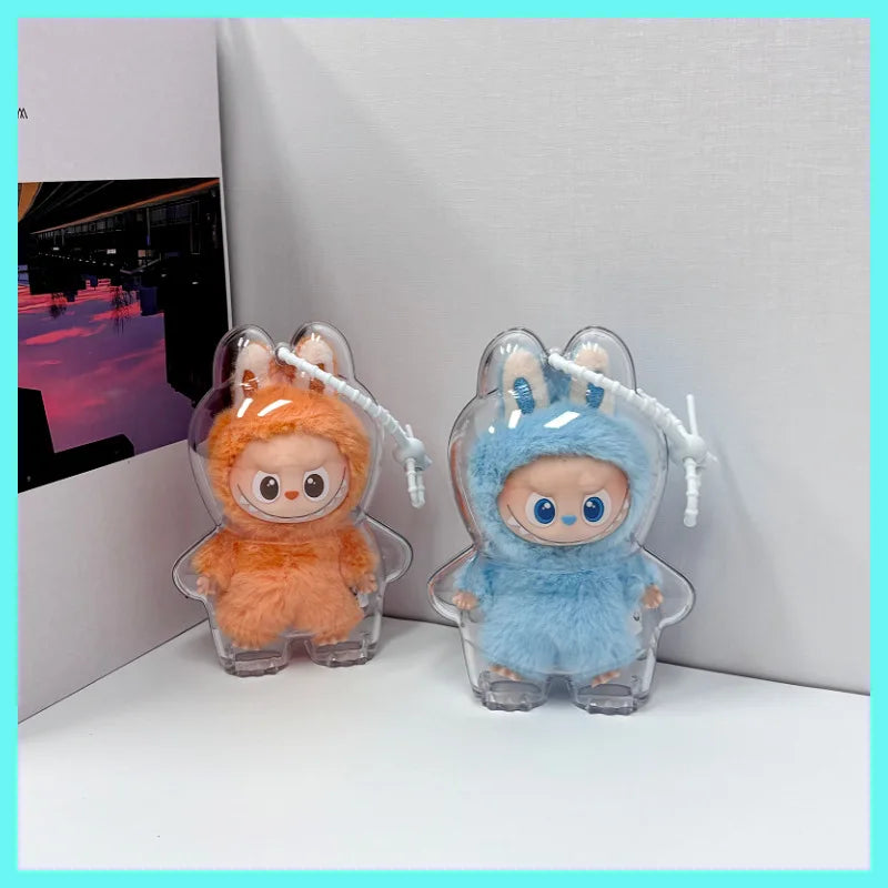Labubu 4.0 Transparent Protective Display Box – LOVE Series