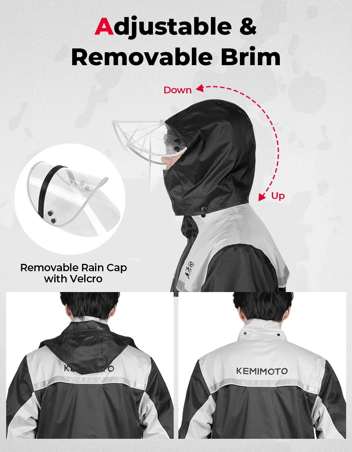 KEMITOUR Men's Waterproof Rain Suit – Jacket & Pants Set