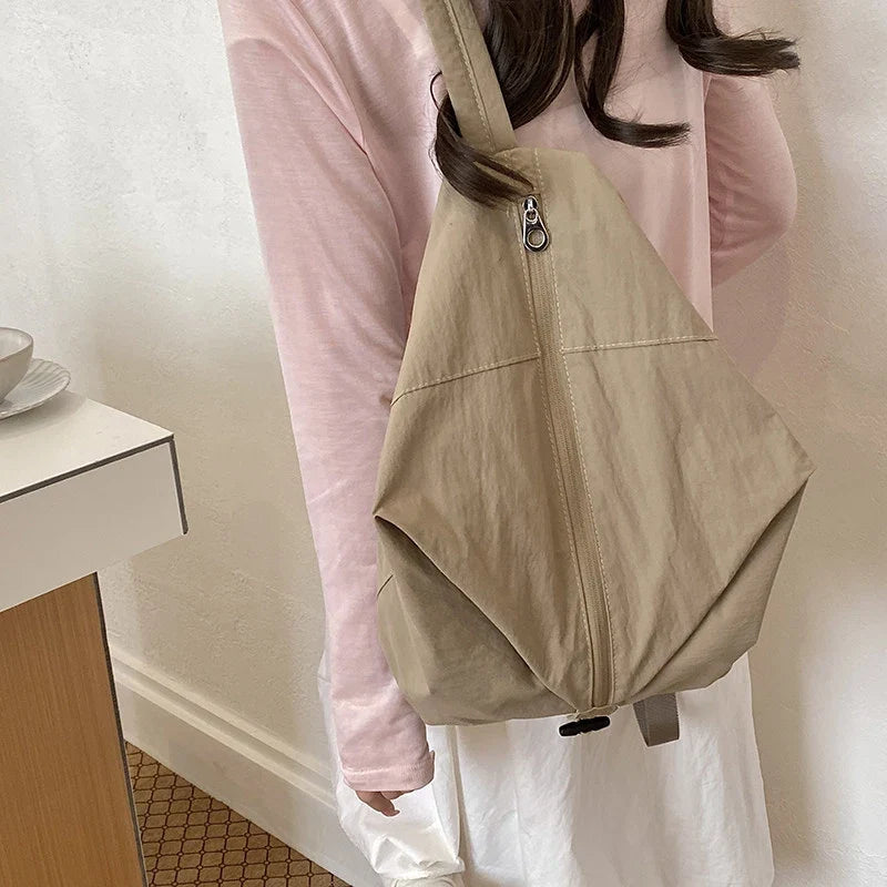 Korean Style Unisex Backpack – Lightweight Large Capacity Bag