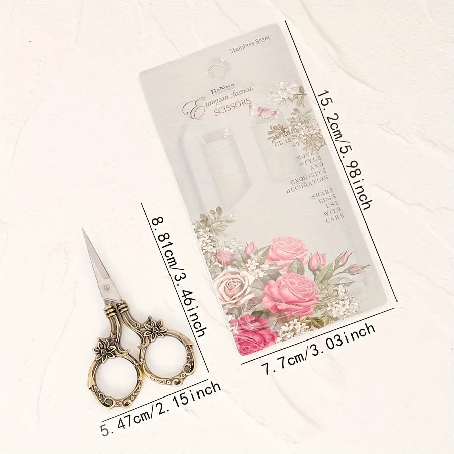 Retro Small Craft Scissors – Cross-Stitch & Fabric Shears