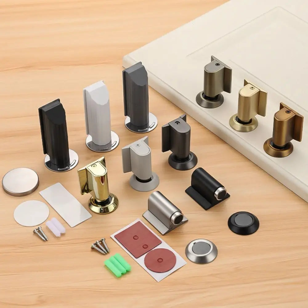 Magnetic Door Stopper – Punch-Free Heavy Duty Floor Mount